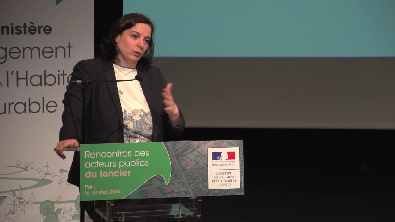 Allocution d'Emmanuelle Cosse, à la rencontre des acteurs publics du foncier