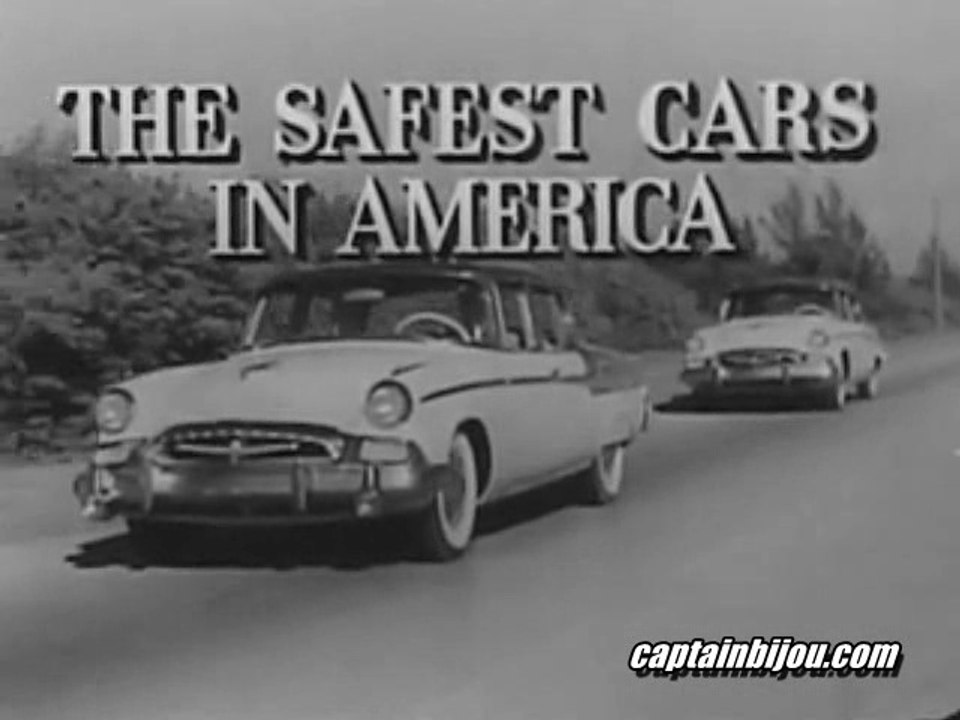 1955 STUDEBAKER COMMERCIAL - SAFEST CARS IN AMERICA