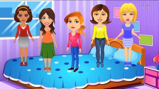 Five Strict Moms Nursery Rhyme | POPULAR NURSERY RHYME FOR KIDS AND CHILDREN