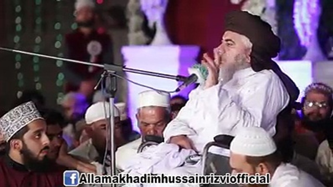 khadim Hussain Rizvi تمہیں تو یہ بھی نہیں پتا کہ حضورﷺ کی محفل کے آداب کیا ہیں. ضرور سنیے اور شئیر کیجئیے  لبیک یارسول اللہﷺ