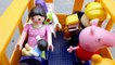 WHEELS ON THE BUS Song w/ Peppa Pig, Rubble from Paw Patrol, Minion, and more - PLAYMOBIL School Bus