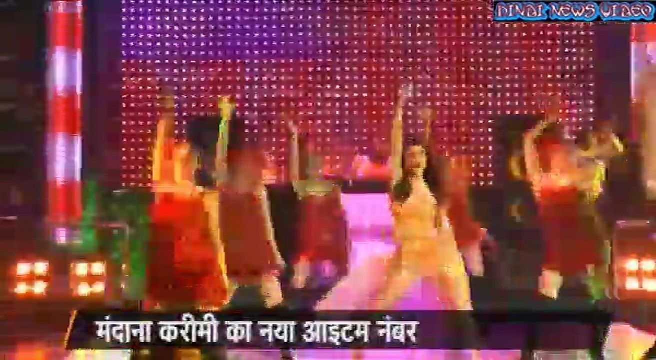 Bigg Boss Fame Mandana Karimi Shooting For An Item Song