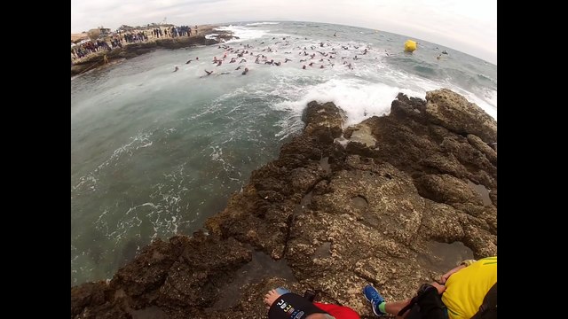 #Départ natation #triathlon Sausset #mai 2016