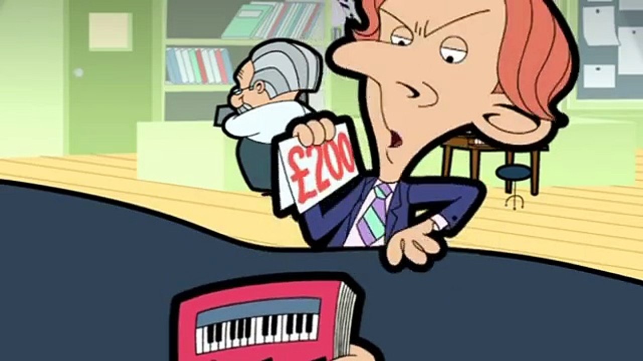 Mr Bean - buying a piano