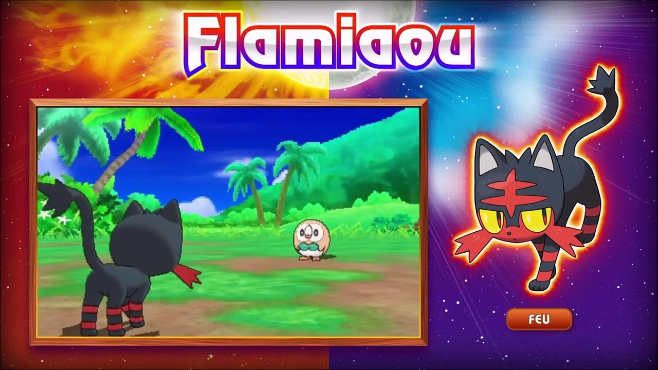 Pokémon Soleil - Pokemon Soleil et Lune Starter