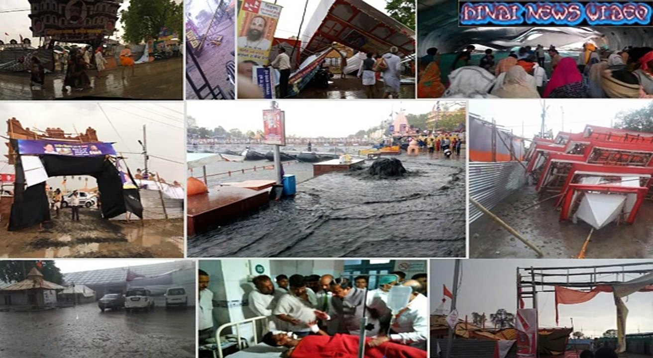 7 killed in Ujjain's Simhastha festival as strong wind uproots pandals