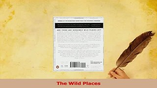 Read  The Wild Places Ebook Free