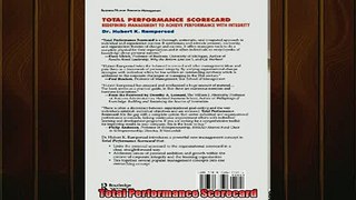 FREE PDF  Total Performance Scorecard READ ONLINE