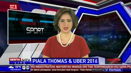 Piala Thomas Indonesia Masuk Grup B