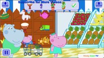 Peppa Pig en Español en el supermercado | Juegos Para Niños | Juegos Peppa Pig VickyCoolTV