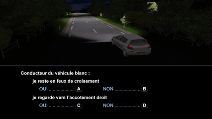 Question 3 - Conscience des risques liés à la conduite de nuit
