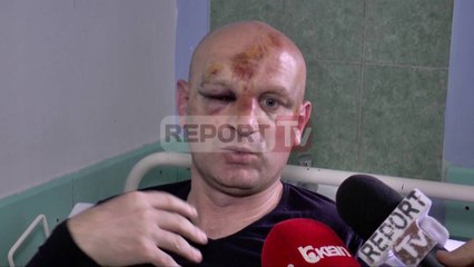 Report TV - Arrestohet presidenti i Kastriotit rrahu gazetarin e sportit, Ilnica