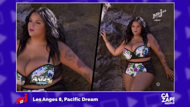 Séance photo très chaude pour Sarah Fraisou dans Les Anges 8