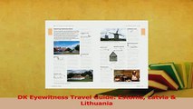Read  DK Eyewitness Travel Guide Estonia Latvia  Lithuania Ebook Free