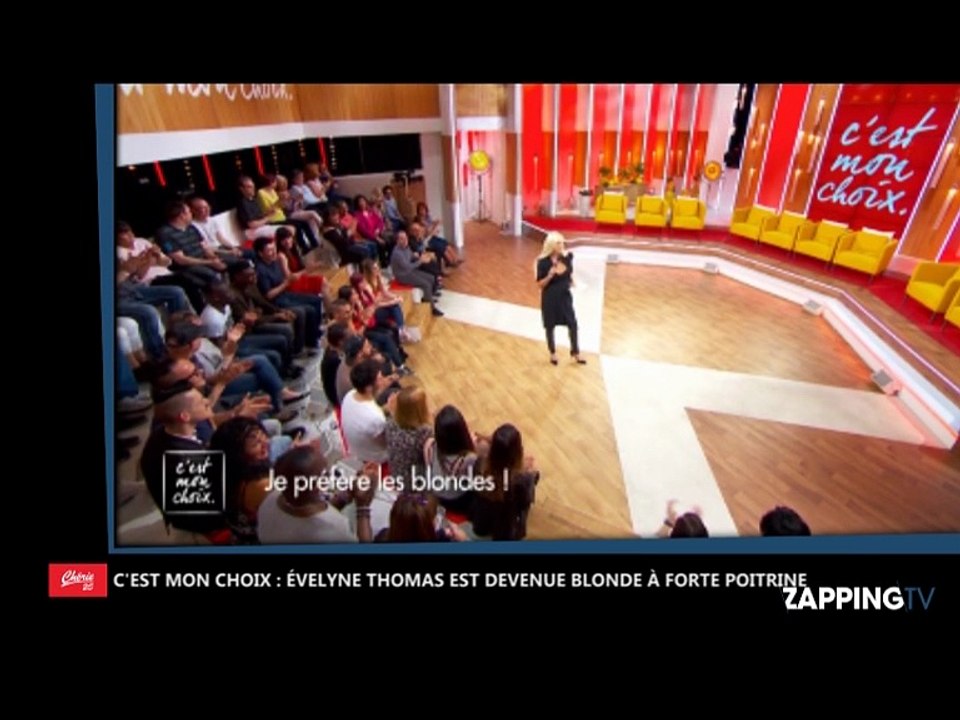 C’est mon choix : Evelyne Thomas méconnaissable, elle devient blonde à forte poitrine (Vidéo)