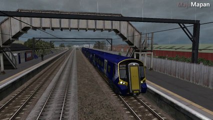 Train Simulator 2015 Gameplay Scot Rail Class 380 Airport Shuttle