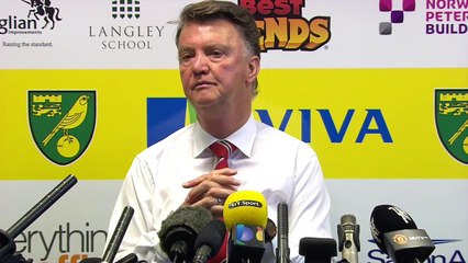 LvG Thanks Journalists For Not Asking Him About Man United sack
