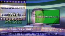 Oklahoma City Thunder vs. San Antonio Spurs Free Pick Prediction Game 5 NBA Pro Basketball Odds Preview