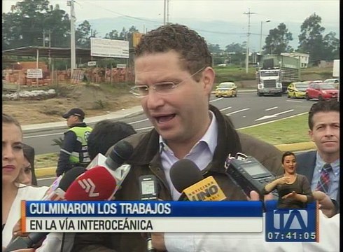 Culminaron los trabajos de rehabilitación en la avenida Interoceánica