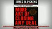 READ book  More Art of Closing Any Deal Battle Strategies to Become a Master Sales Closer and Online Free