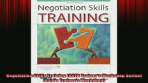 FREE EBOOK ONLINE  Negotiation Skills Training ASTD Trainers Workshop Series Astds Trainers Workshop Online Free