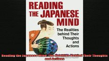 READ book  Reading the Japanese Mind The Realities Behind Their Thoughts and Actions Online Free