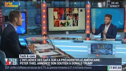 Tech & Com: Peter Thiel annonce son soutien à Donald Trump - 10/05