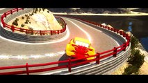 Marvel Superhero Spiderman playing with Custom Disney Pixar Cars Lightning McQueen & Ramone HD 1080p