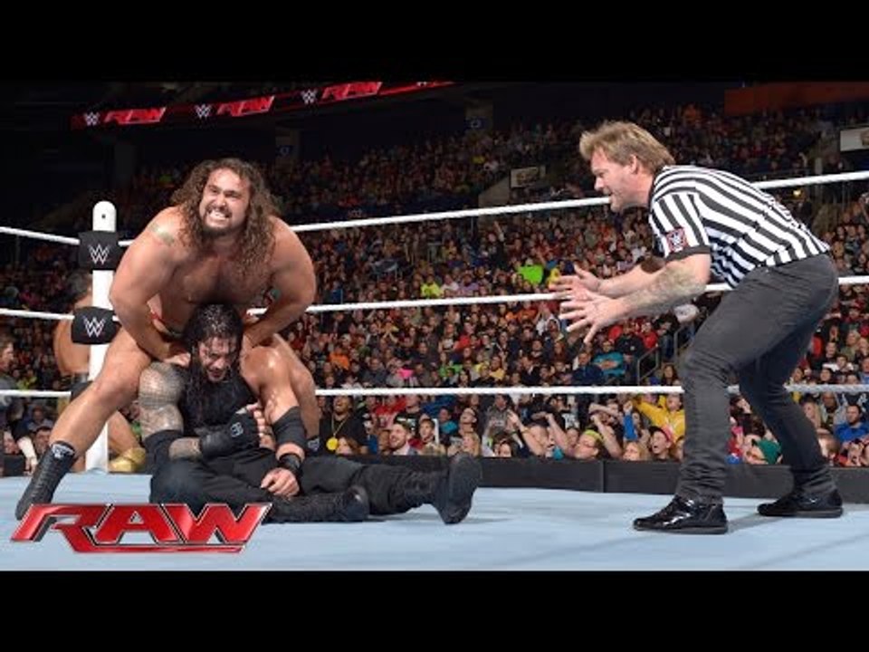 Big Cass confronts Chris Jericho during 'The Highlight Reel'- Raw, May 9, 2016