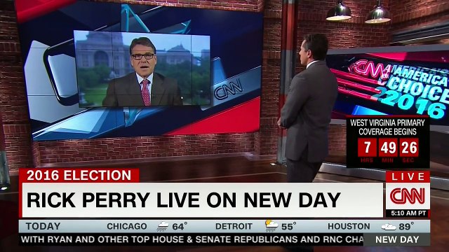 Rick Perry on Donald Trump's Economic Policies: 'Chunk it at the Wall and See What Sticks'