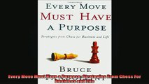 EBOOK ONLINE  Every Move Must Have a Purpose Strategies From Chess For Business and Life READ ONLINE