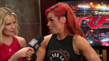 Dana Brooke ambushes Becky Lynch: Raw, May 9, 2016