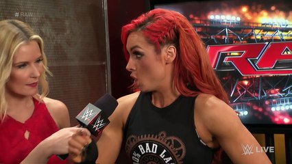 Dana Brooke ambushes Becky Lynch: Raw, May 9, 2016