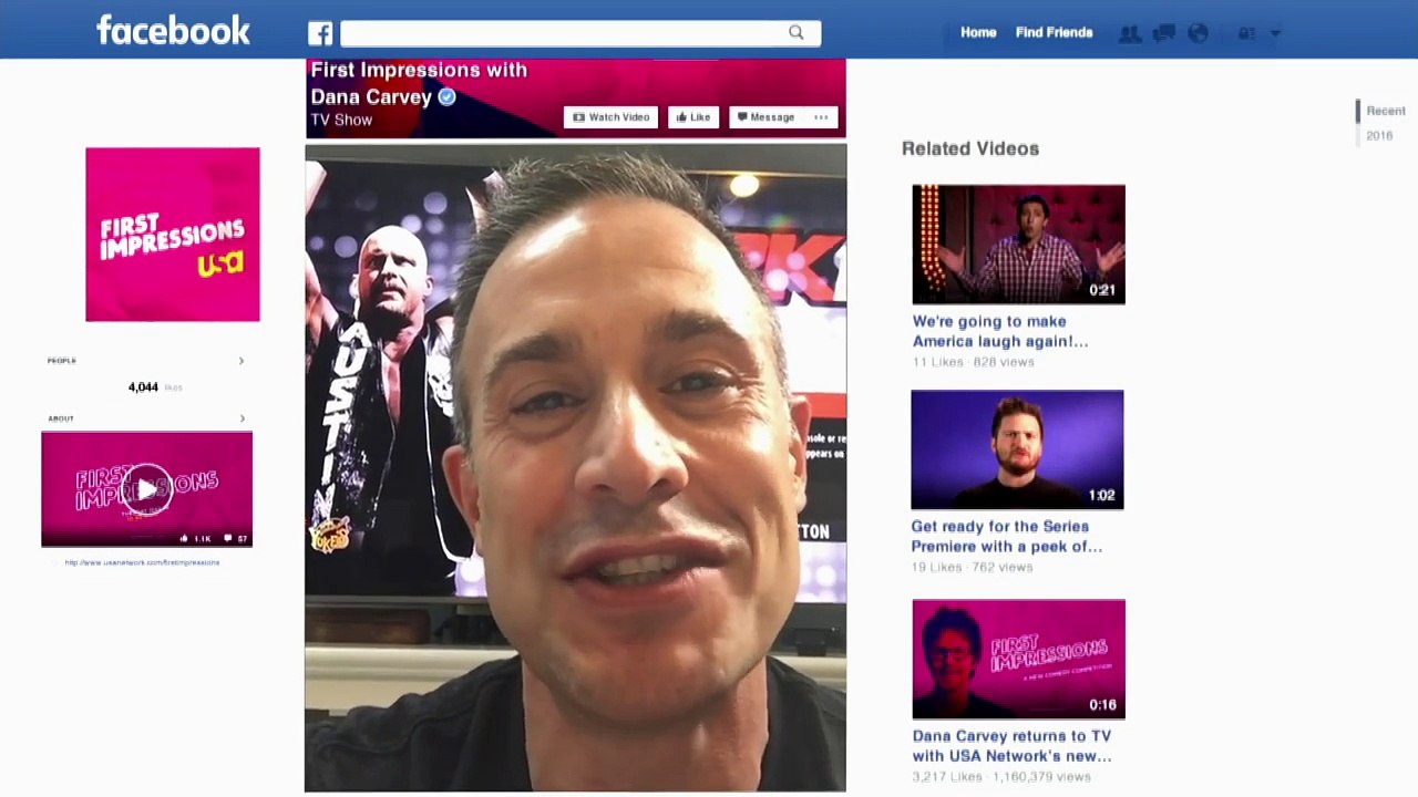 Freddie Prinze Jr. spreads the word about "First Impressions with Dana Carvey": Raw, May 9, 2016