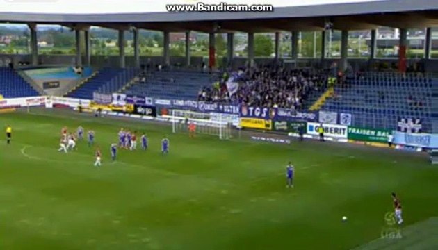 Manuel Kerhe GOAL (0:1) SV Austria Salzburg vs LASK Linz (2016.05.10)