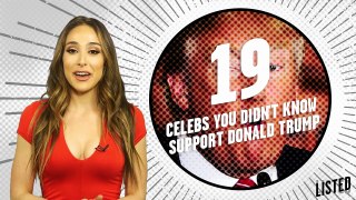 19 Celebs You Didnt Know Support Donald Trump