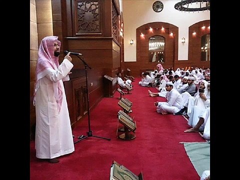 كلمة مؤثرة للشيخ ناصر القطامي من جامع الكوثر بجدة يتحدث عن القرأن الإثنين 24-11-1434