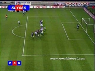 Futebol - Gol Ronaldinho PSG 11