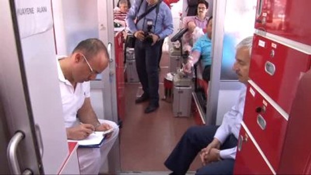 Kumluca'da Kan Bağışı Kampanyasına Destek