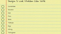Total War: Shogun 2 Radious Mod - Live Stream Announcement - Clan Vote