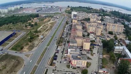 Староярмарочный собор с высоты летом