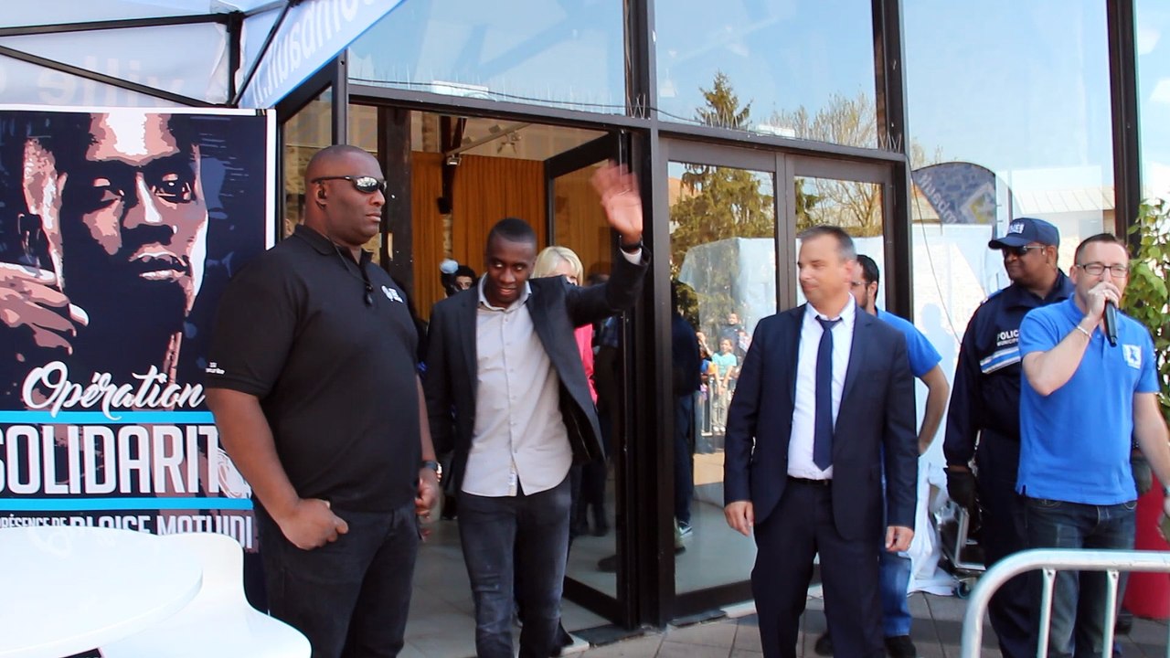 Venue Blaise Matuidi le 4 mai 2016 à Pontault-C...