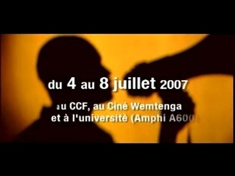 Spot CIné Droit Libre édition 2007