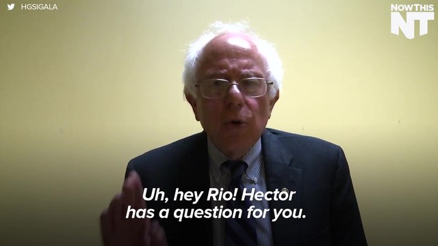 Bernie Sanders Helps Staffer Propose To His Girlfriend
