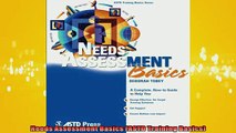 Free PDF Downlaod  Needs Assessment Basics ASTD Training Basics  DOWNLOAD ONLINE
