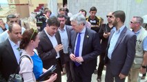وزير الخارجية البلجيكي يدعو اسرائيل الى تسهيل اعادة اعمار غزة