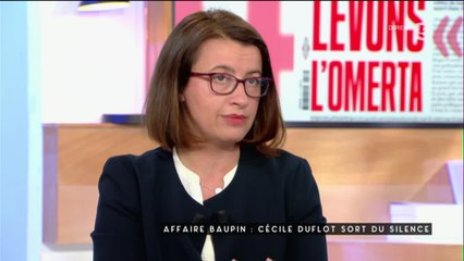 Baupin : Cécile Duflot sort du silence - C à vous - 10/05/2016