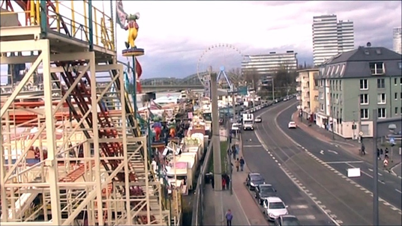 Blick auf Osterkirmes 2016