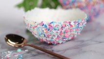 Ice Cream Is Even Better Served in Sprinkles-Covered (Edible!) Chocolate Bowls