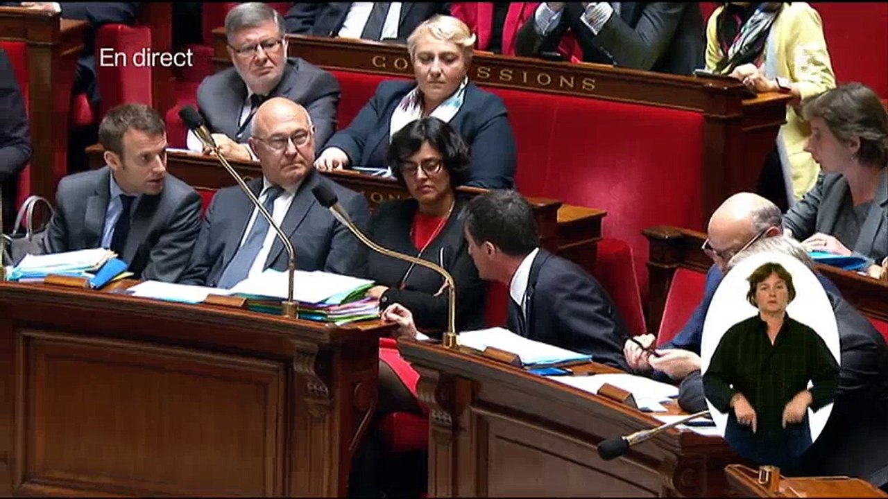 Valls recadre Macron à l'Assemblée